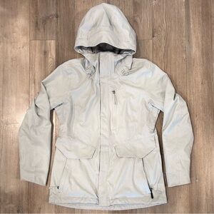 The North Face Light Gray Women's Hooded Jacket